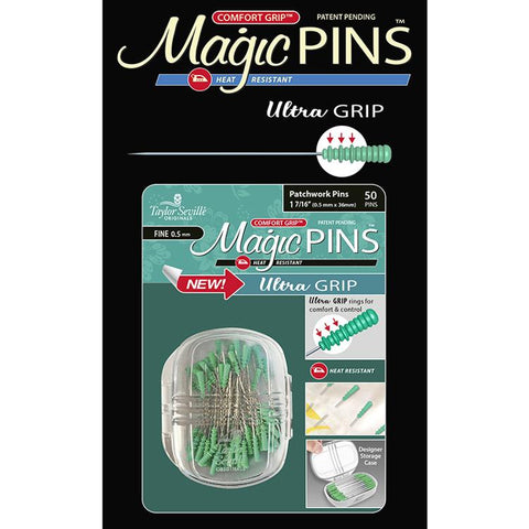 Magic Pins Ultra Grip Patchwork Fine 50pc