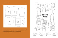 How to Sew Clothes Pattern Book by All Well Workshop