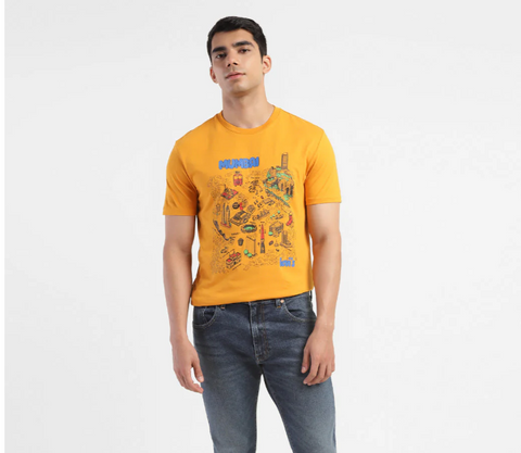 Levis Yellow Tshirt