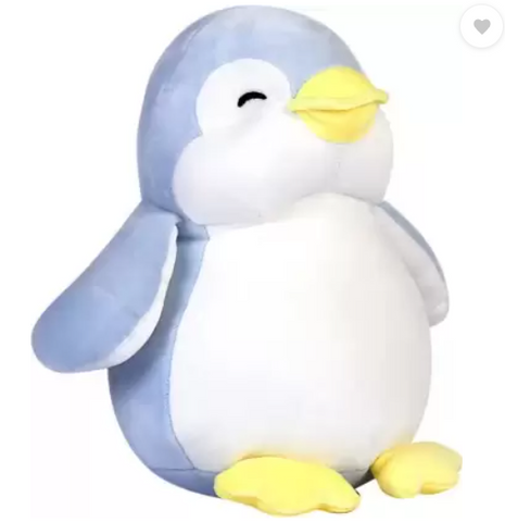 Toyingly Sleeping Penguin, Plush/Soft Toy for Boys, Girls/Boys, Super Soft, Safe - 30 cm  (Blue)