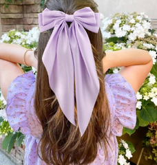 girls hair ribbon clip