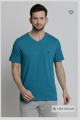 Van Heusen Men's Solid Polo T Shirt