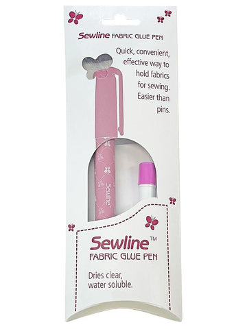 Sewline Water Soluble Glue Pen Blue with Refill