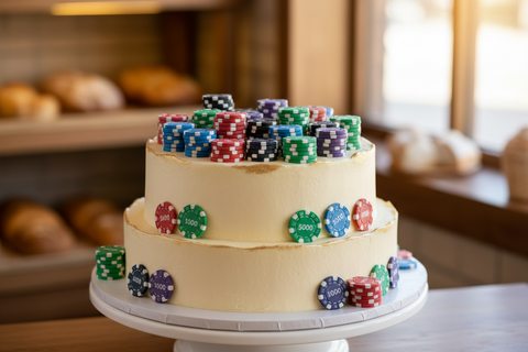 Plastic Showpiece cake